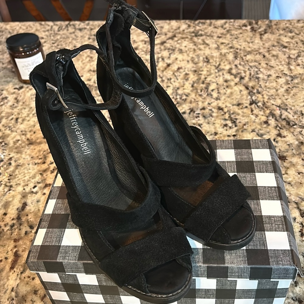 Jeffery Campbell Wedges size 9